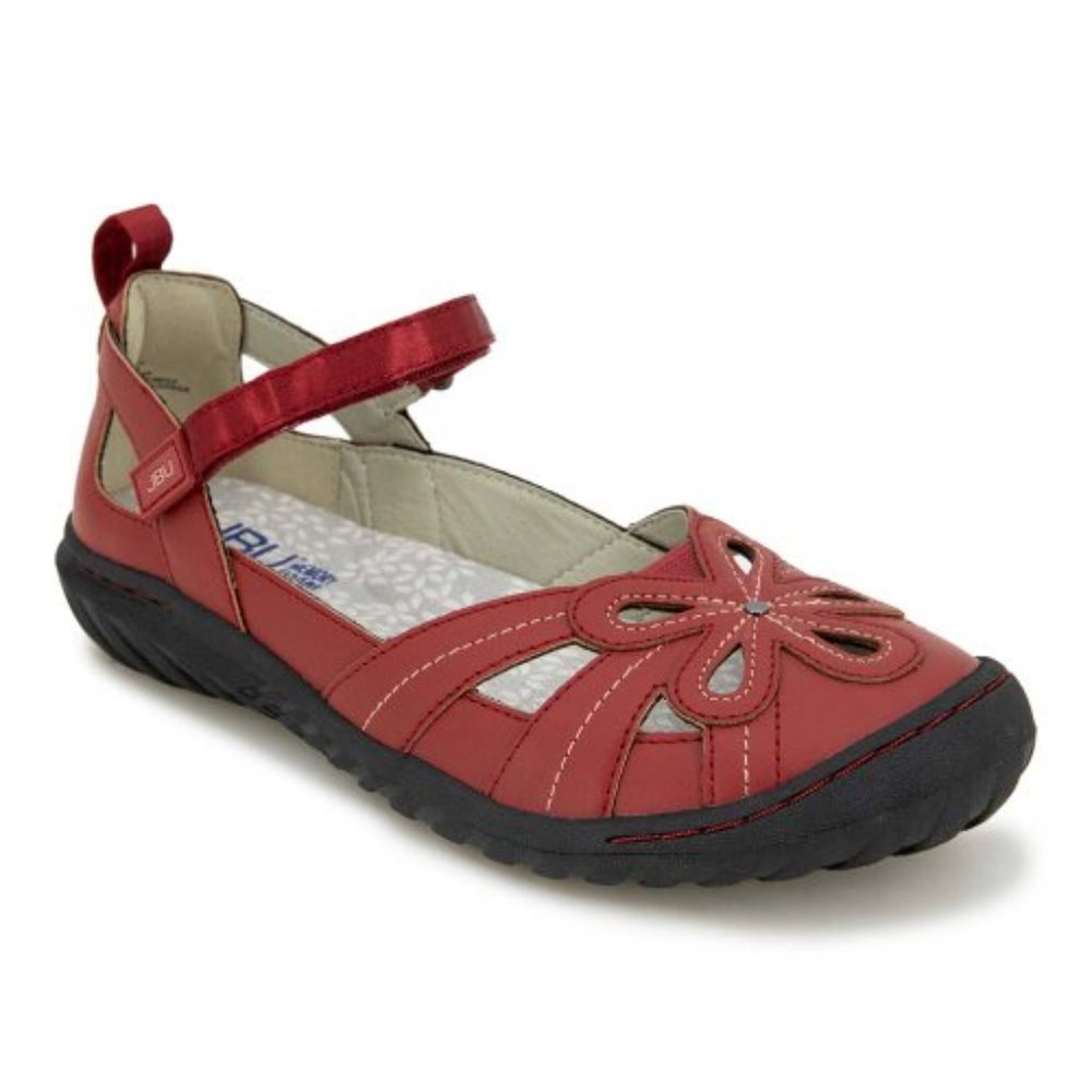 NIB Red Magnolia Sandal